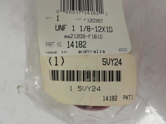 Recoil 14182; Thread Insert; UNC 1-1/8"-12x1D