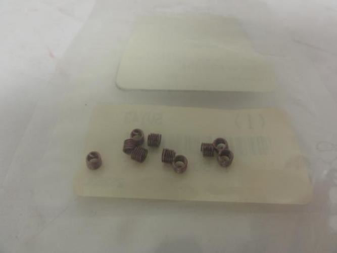 Recoil 25253L; Thread Insert; M2.5x0.45x3.8mm; Pk10