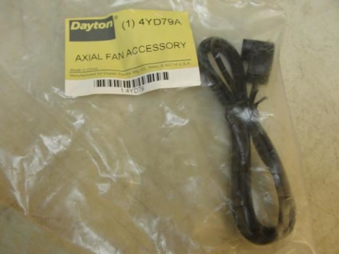 Dayton 4YD79A; Cordset; Axial Fan
