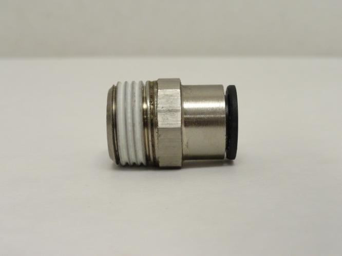 Legris 3101 12 21; Lot-6 Brass Connector; 12mm Tube x 1/2BSPT