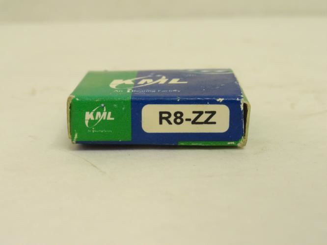 KML R8-ZZ; Lot-3 Ball Bearings 1/2"ID x 1-1/8" OD x 5/16" Wide