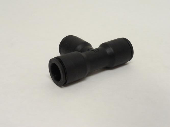 Legris 3104 12 00; Black Plastic Union Tee; 1/2mm; 290Psi