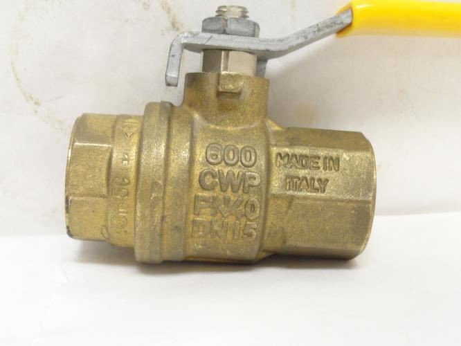 Industry-Std 5MU29; Bronze Inline Ball Valve; 1/2FNPT; 600CWP