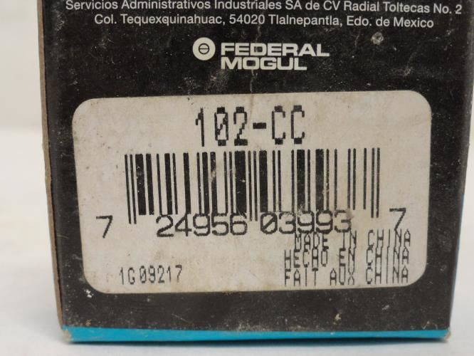 Federal 102-CC; Ball Bearing 15mm ID x 32mm OD x 9mm Wide