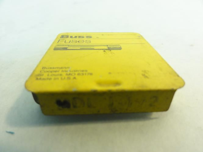 Bussmann MDL-1-1/2; Lot-3 Fuses; 1-1/2A; 250V