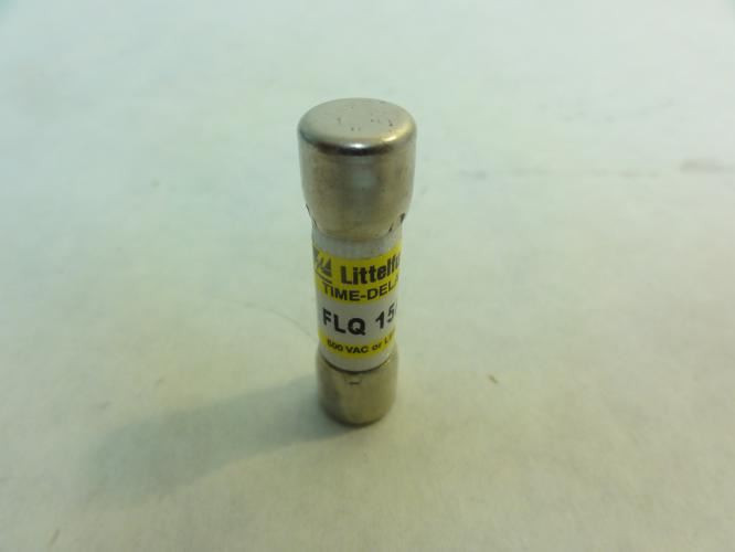 Littelfuse FLQ-15A; Fuse; 15A; 500VAC