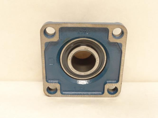 SKF FY 1.1/2 PF/AH; Y-Bearing Square Flange; 1-1/2"ID; 4-Bolt