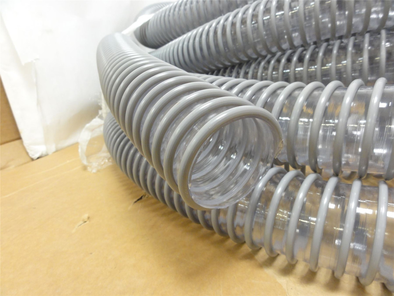 Kuriyama GT200X80; Heavy Duty PVC Suction Hose 2"ID x 80' Roll