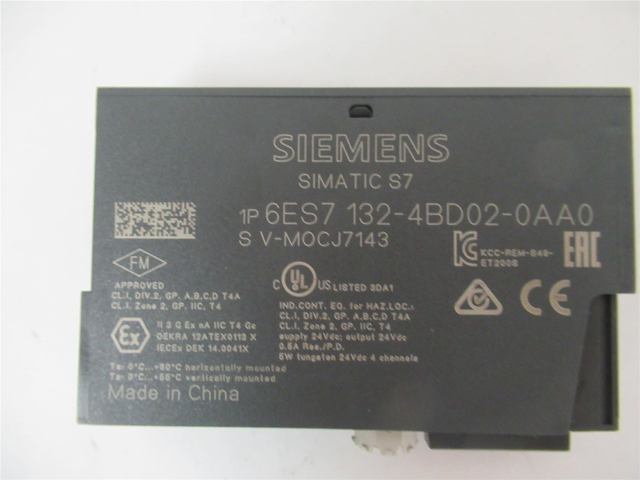Siemens 6ES7 132-4BD02-0AA0; Simatic Digital Output Module24V