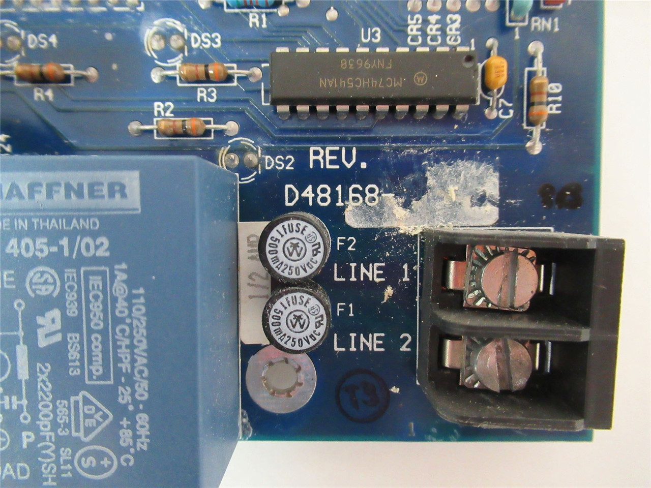 Weigh-Tronix D48168; Display Circuit Board Avery Weigh-Tronix