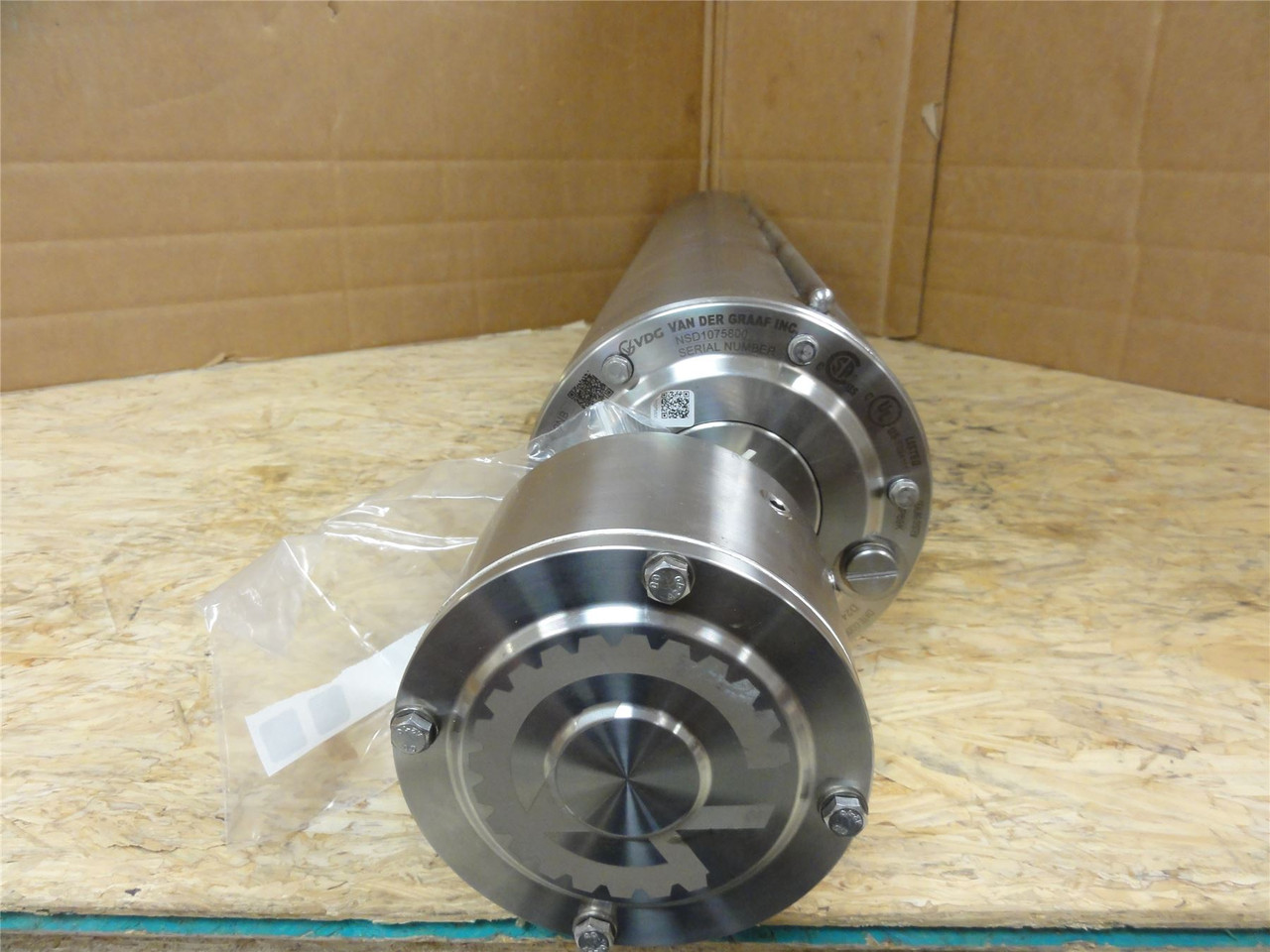 VanderGraaf TM127830410-T0002997; Drum Motor 24-7/8"L 201fpm