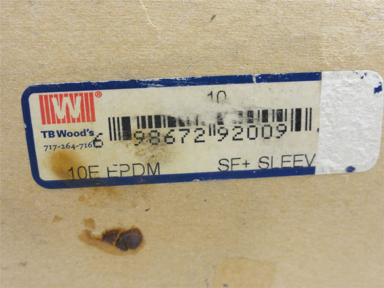 TB Woods 10E; Sure-Flex Coupling Sleeve; 2-Piece