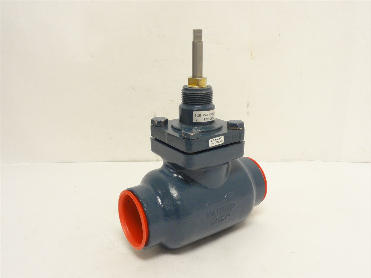 Hansen AS200C; Refrigerant Shut-off Valve; 2" Socket