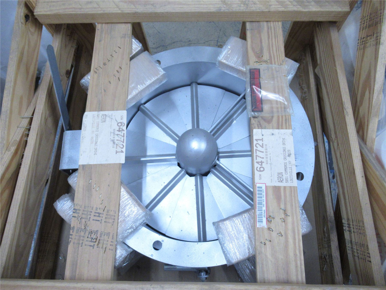 Ruskin IVDCHAN-18; Blower Vaneaxial Size 18; 3845CFM