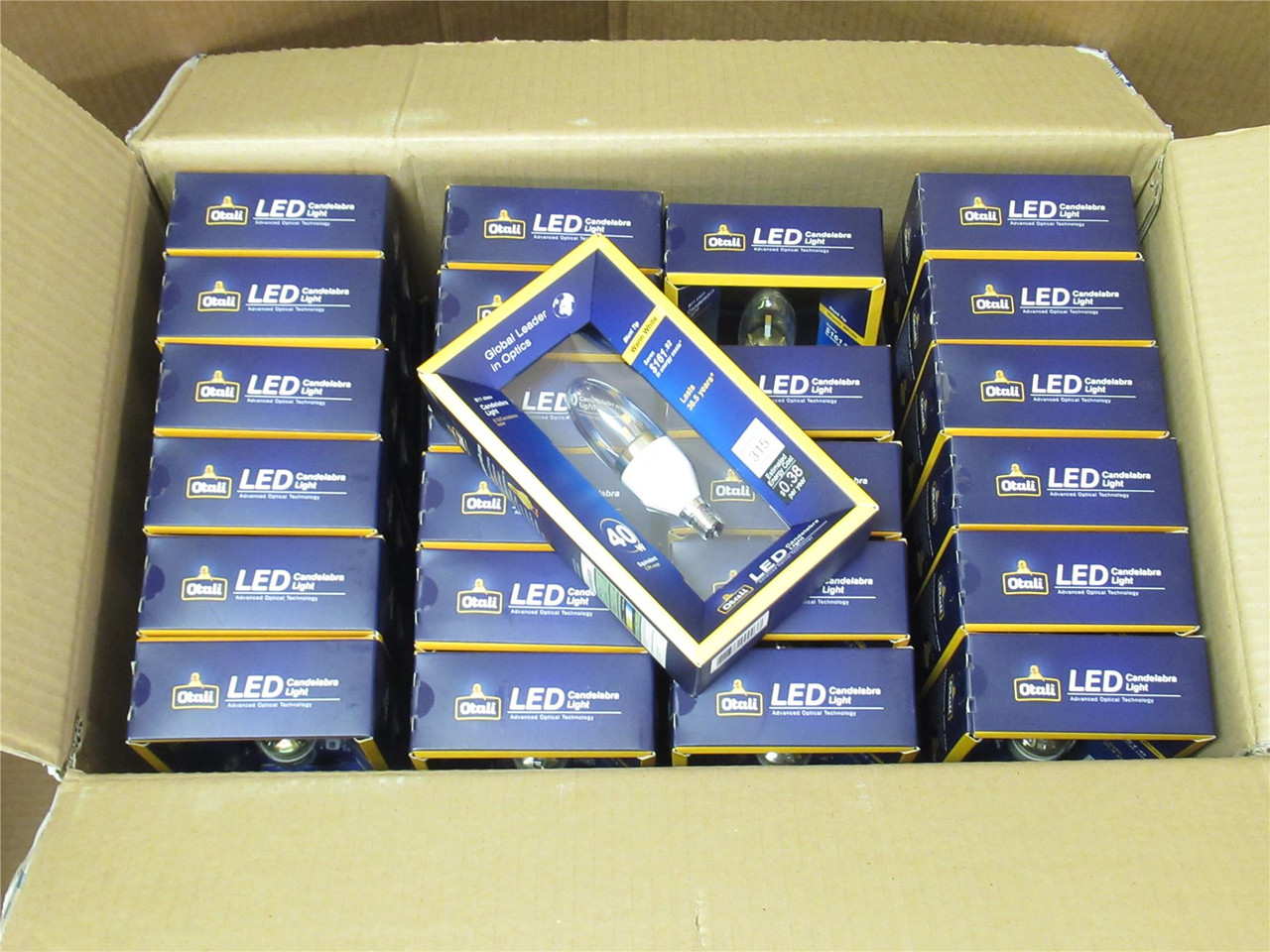 Otali WL-S10001H35F-A; Lot-48 LED E12/Candelabra Bulb 3.2Watt