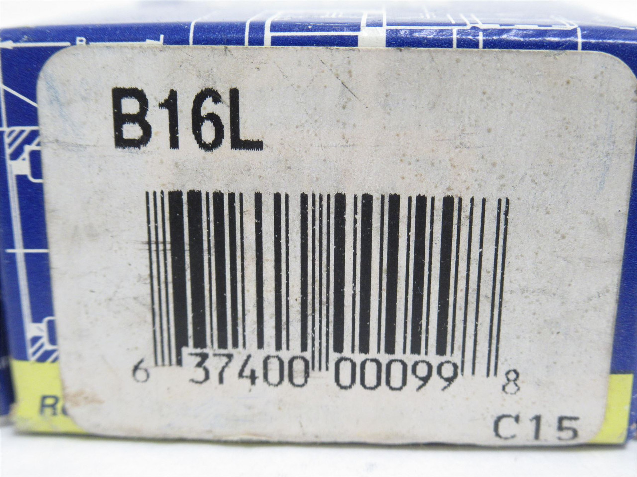 RBC B16L; Spherical Plain Bearing; 1"ID x 1-5/8"OD; Unsealed