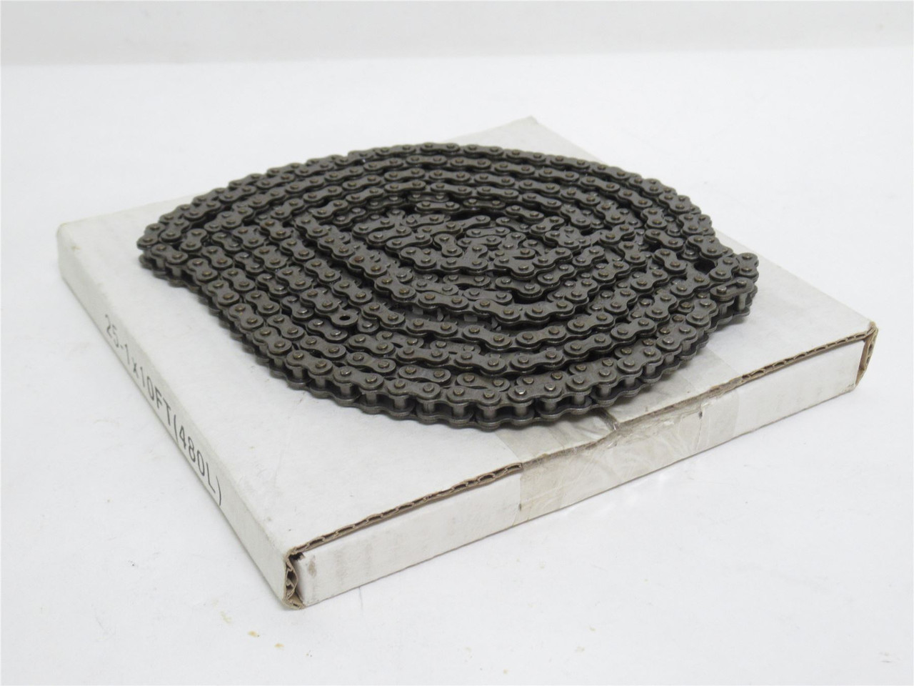 Industry-Std 42MJ67; Roller Chain: Single Strand #25; 10'Long