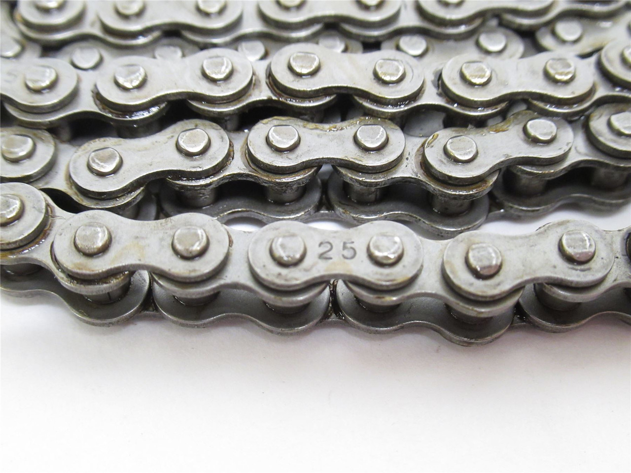 Industry-Std 42MJ67; Roller Chain: Single Strand #25; 10'Long