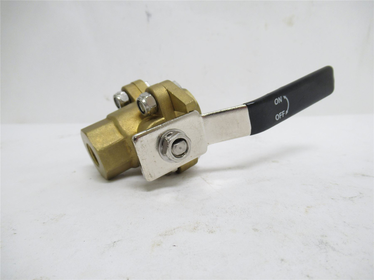 Industry-Std 1WMK2; Brass Inline Ball Valve 1/4NPT; 600CWP