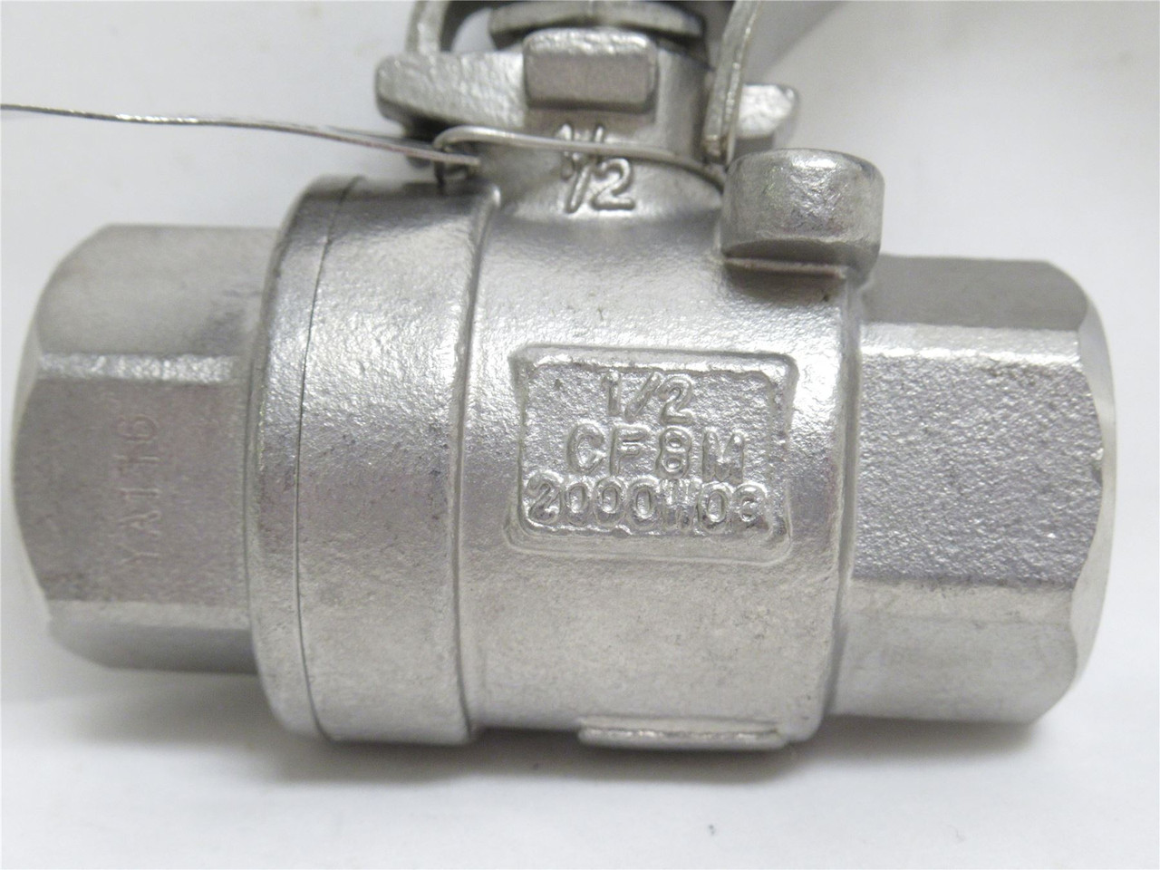MTG M2006HLR-SS; Ball Valve; SS-316; 1/2NPT; 125-275PSI