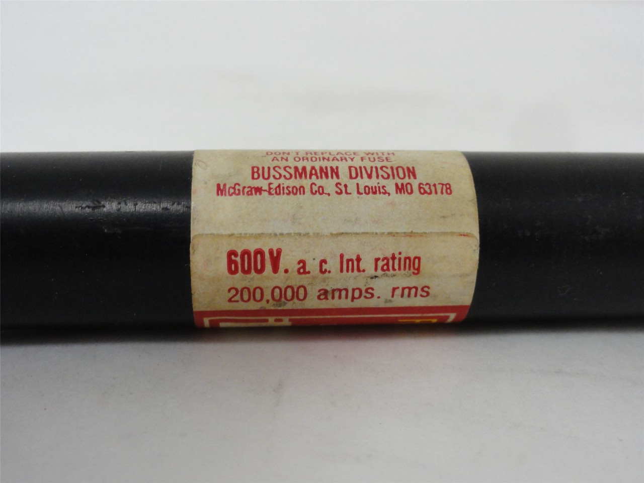 Bussmann FRS-R-12; Fuse; 12A; 600VAC