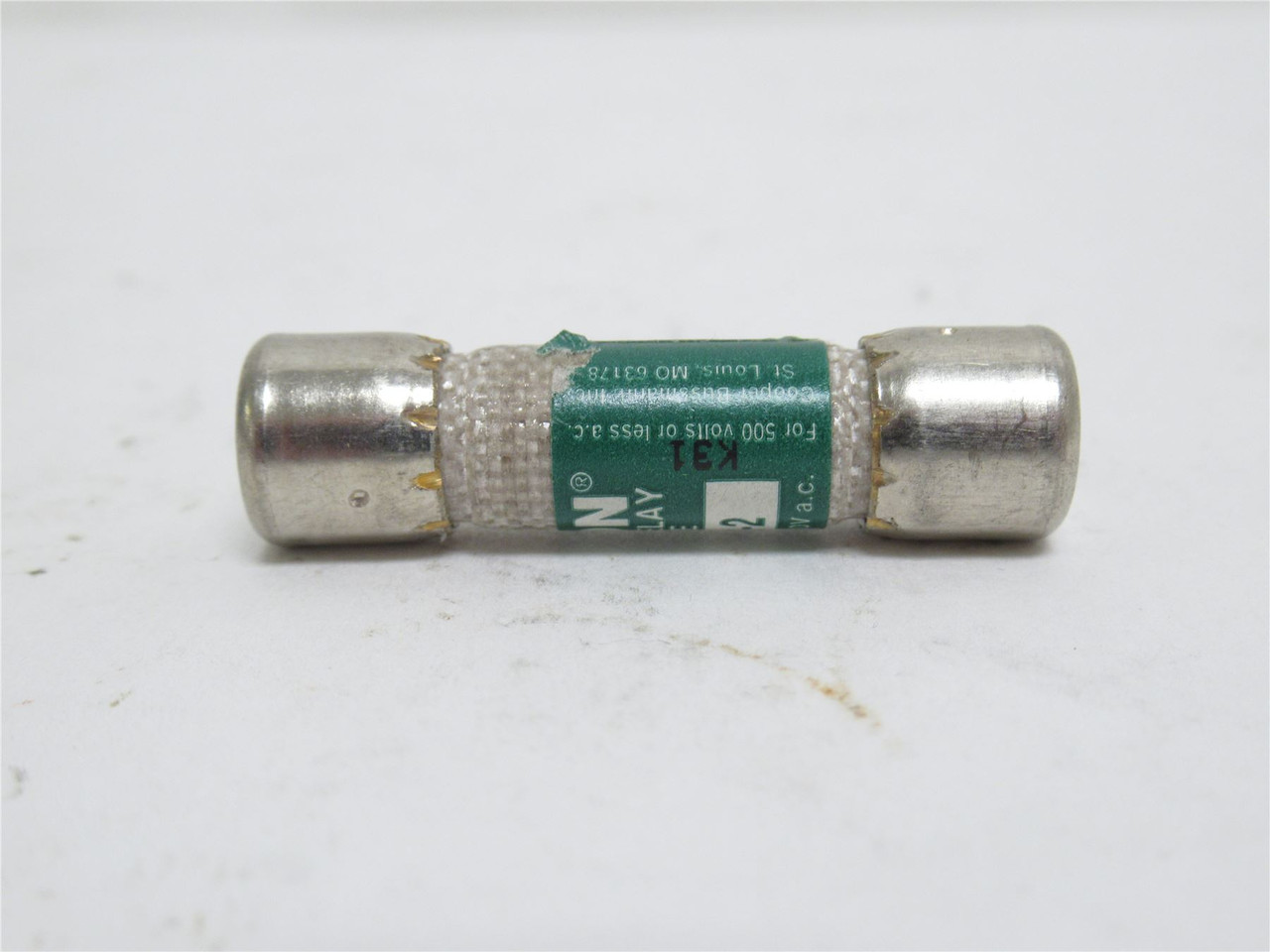 Bussmann FNQ-2; Midget Time Delay Fuse; 2A; 500VAC