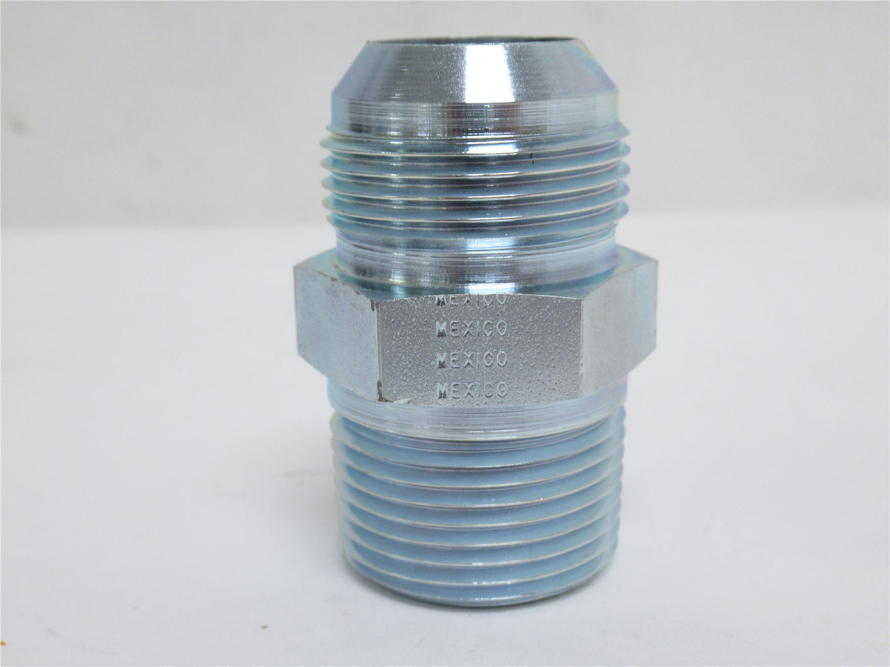 Parker 16 FTX-S; Straight Adapter 1 JIC x 1 MNPT; Steel