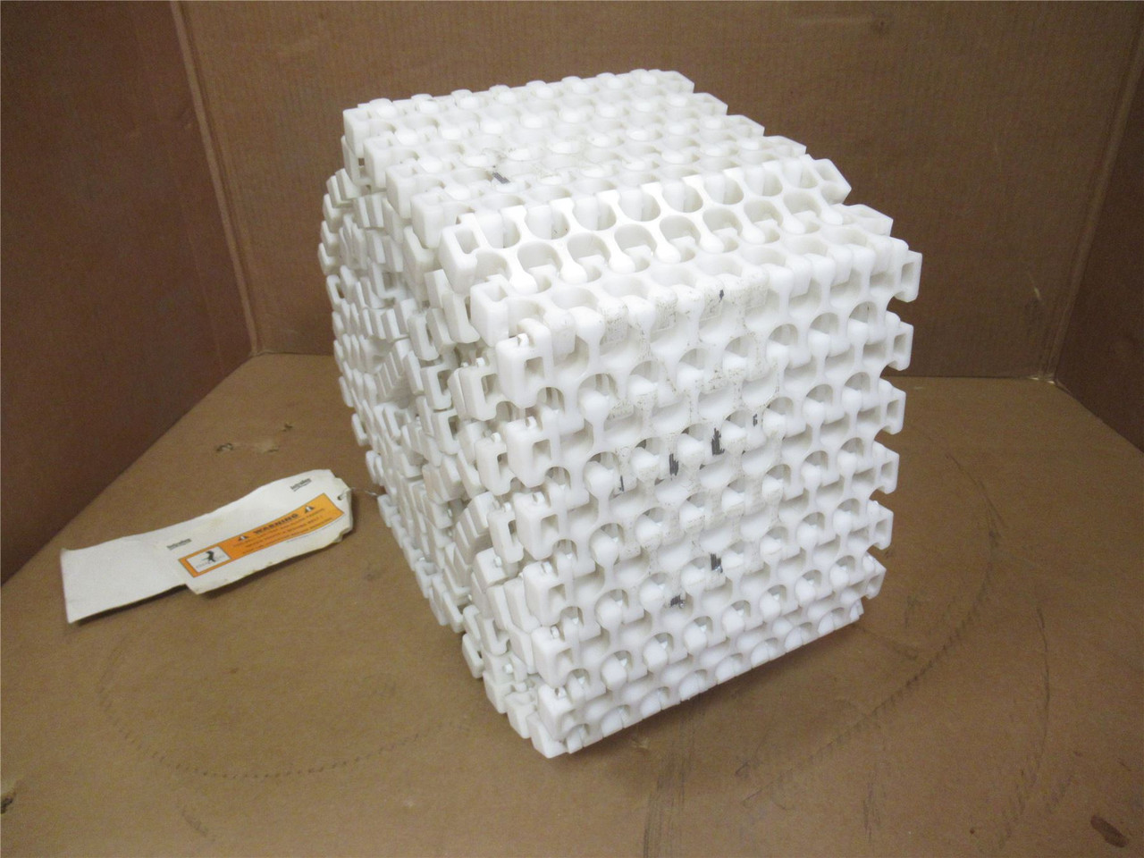 Intralox 109832; Flighted Belt; 20 Flight; 9" Wide 15' Long