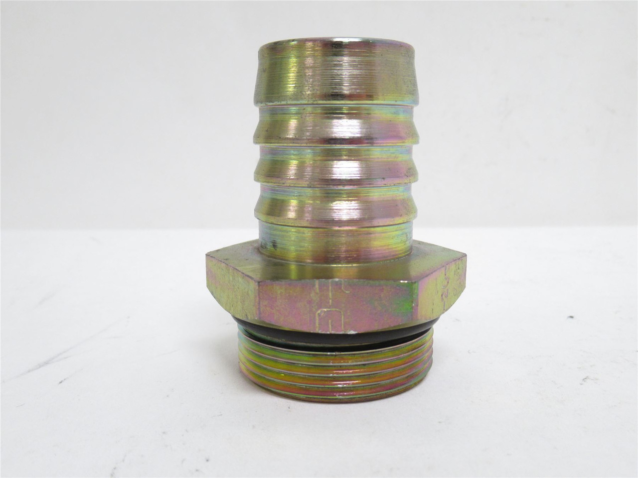 Parker 20MB-20; Hose Barb Connector; 1-1/4" Barb x 1-1/4 BOSS