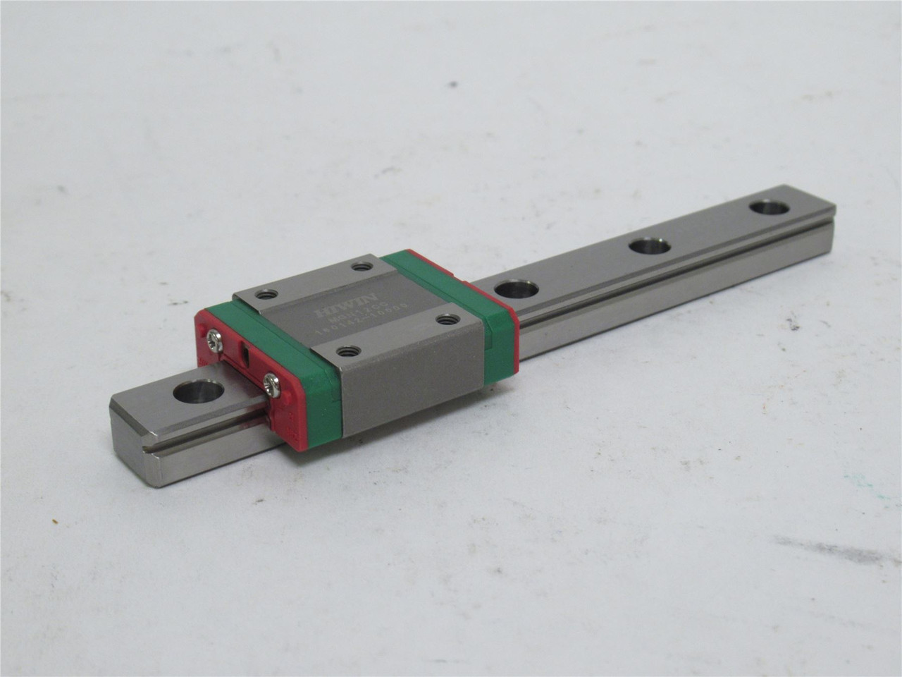 Hiwin MGN12CC 160142-10000; Linear Bearing W/Guide Rail