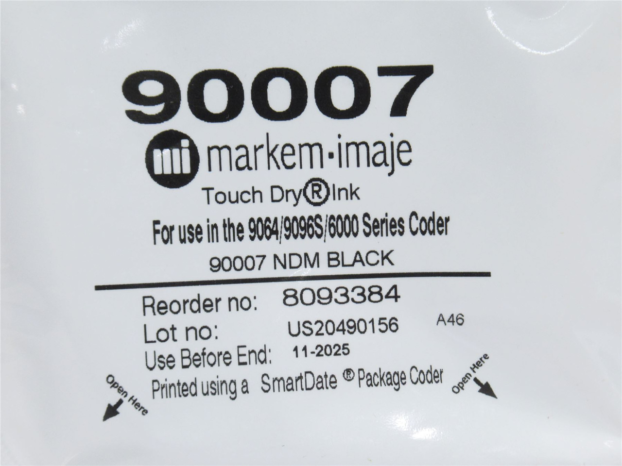 Markem 90007-NDM; Box-10; Hot melt CMS Ink; Black
