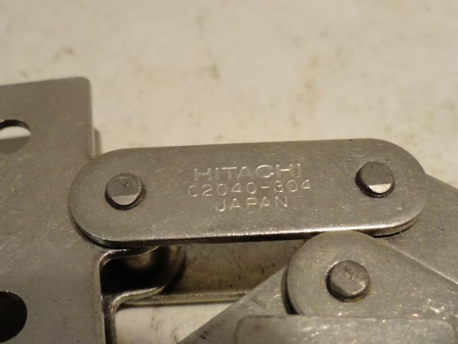Hitachi C2040-304; Roller Chain # 2040; 6' Length; SS; 1" Pitch