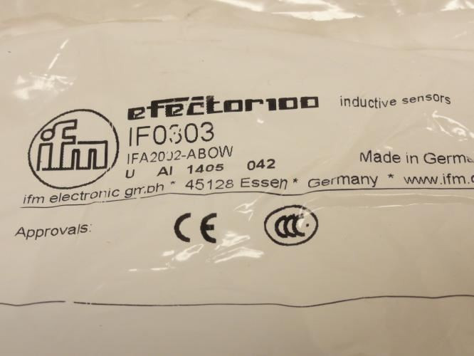 IFM IF0303; Inductive Sensor; 20-250VAC