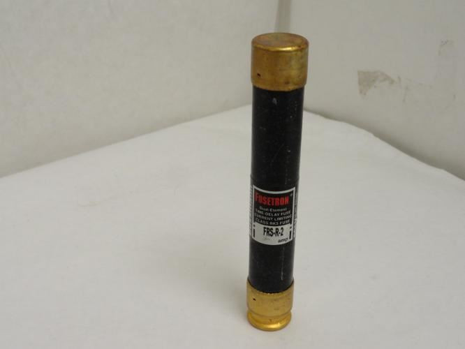 Bussmann FRS-R-2; Fusetron Dual Element Time Delay Fuse 2A