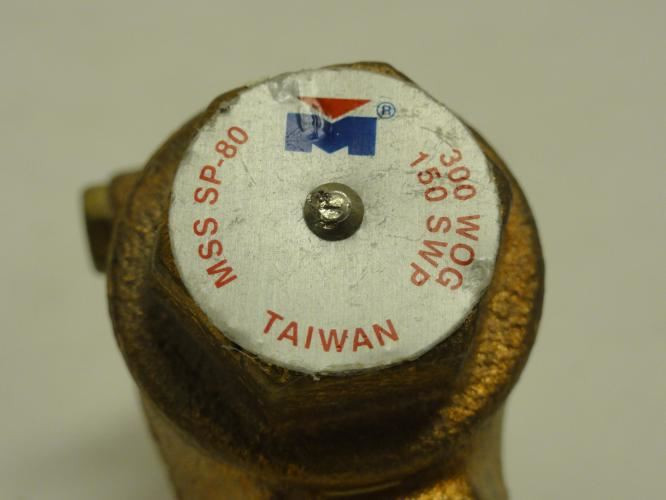 Milwaukee Valve 510-T-1/2; Swing Check Valve; 1/2" NPT