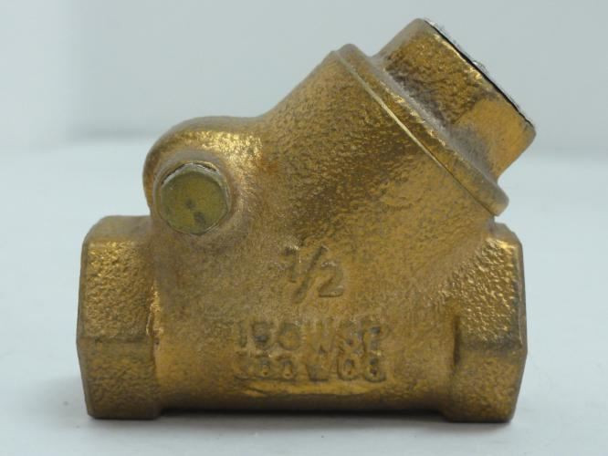 Milwaukee Valve 510-T-1/2; Swing Check Valve; 1/2" NPT