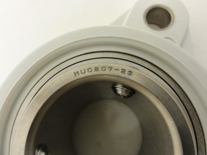 AMI MUCNFL207-23W; Flange Bearing; 1-7/16"ID