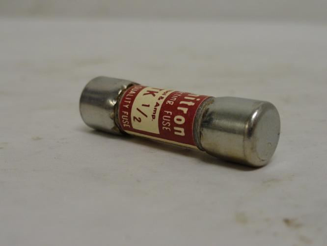 Limitron KTK 1/2; Fast Acting Fuse; 1/2A; 600VAC