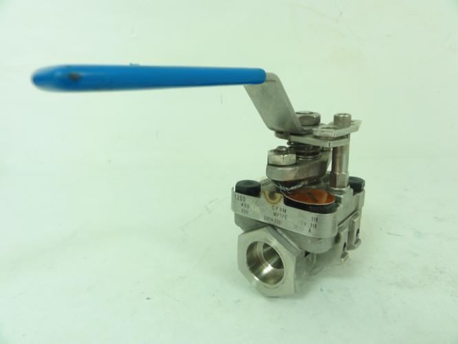 Velan G0614-SSEI; Ball Valve; 3/4"SW; 1200PSI@450�F