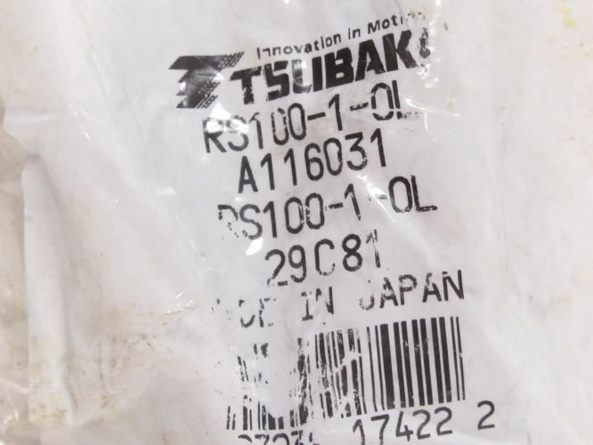 Tsubaki RS100; Offset Link #100; Cottered; Carbon Steel