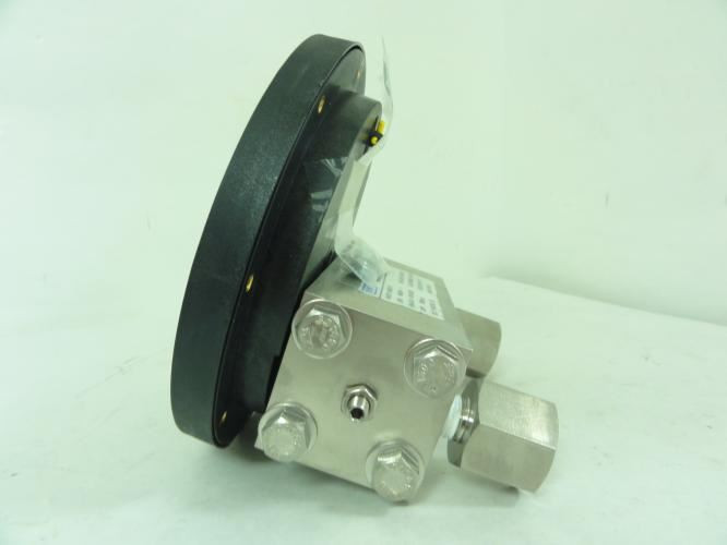 Wika 700.05 4.5; Pressure Gauge; 0-50in.H20; 1/2"NPT; 3000PSI