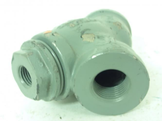 Mueller Steam 50-580-01; Y-Strainer; 1/2"NPT; 1/4"NPT; 600SWP