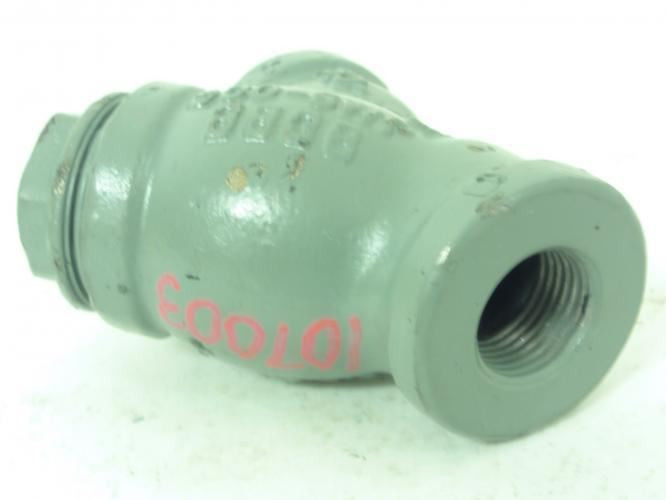 Mueller Steam 50-580-01; Y-Strainer; 1/2"NPT; 1/4"NPT; 600SWP