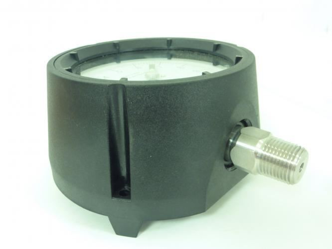 Reotemp PT45P1A2B1DTC3; Pressure Gauge; 0-1bar; 1/2"NPT