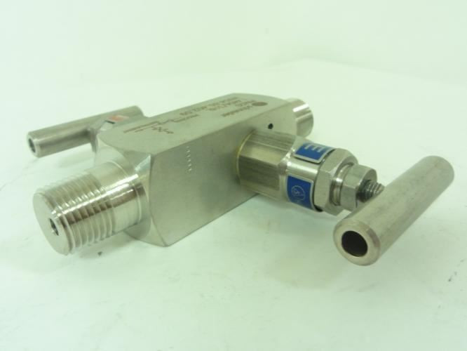 Schneider 7MF9011-4GA; Double Sut-Off Cock DN 5; 420bar