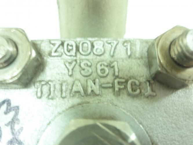 Titan YS-61-1"; Y-Strainer; 1"ID; CF8M; 316; Class 150