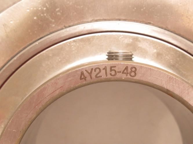 EDT 4U4AL8-48F; Flange Bearing; SS; 76mmID; 4-Bolt