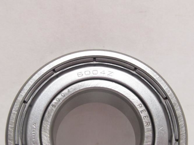Peer 6004ZZ; Ball Bearing 20mm ID x 42mmOD x 12mm Wide