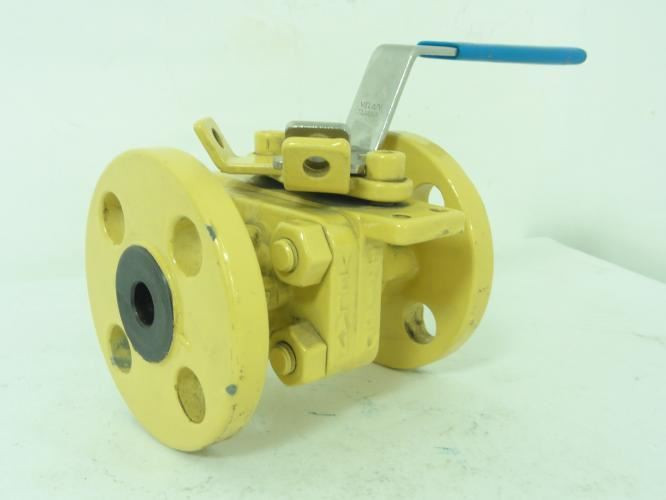 Velan LY006W; Flanged Ball Valve; 1/2"ID; 285PSI