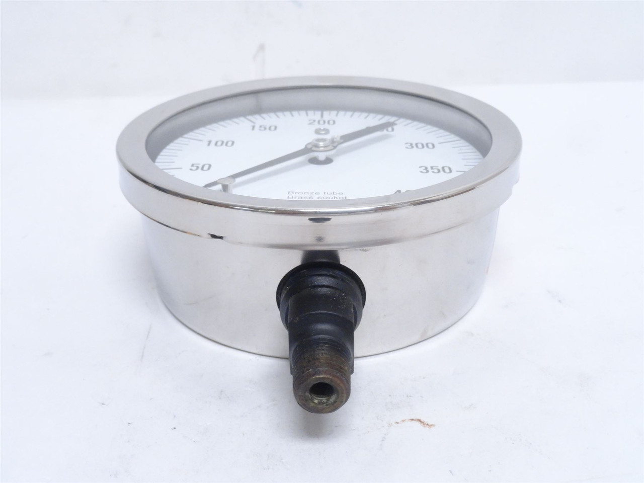 Ashcroft 45-1009-A-02L-400; Pressure Gauge; 0-400PSI; SS